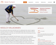 Webseite Dorte Trumann