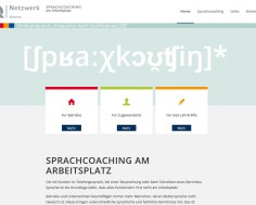 Webseite Sprachcoaching in Bremen